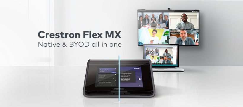 Crestron Flex MX: conferencias para todos sin restricciones.