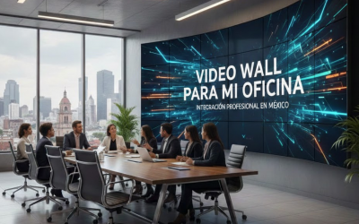 Video wall para mi oficina | Integración profesional en México