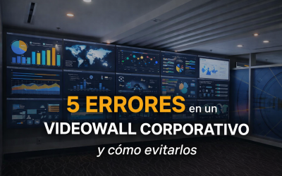 5 errores en videowalls corporativos (y cómo evitarlos)