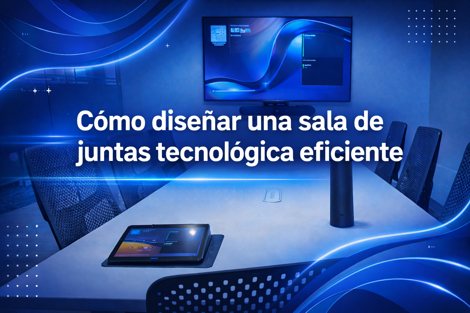 sala de juntas tecnológica