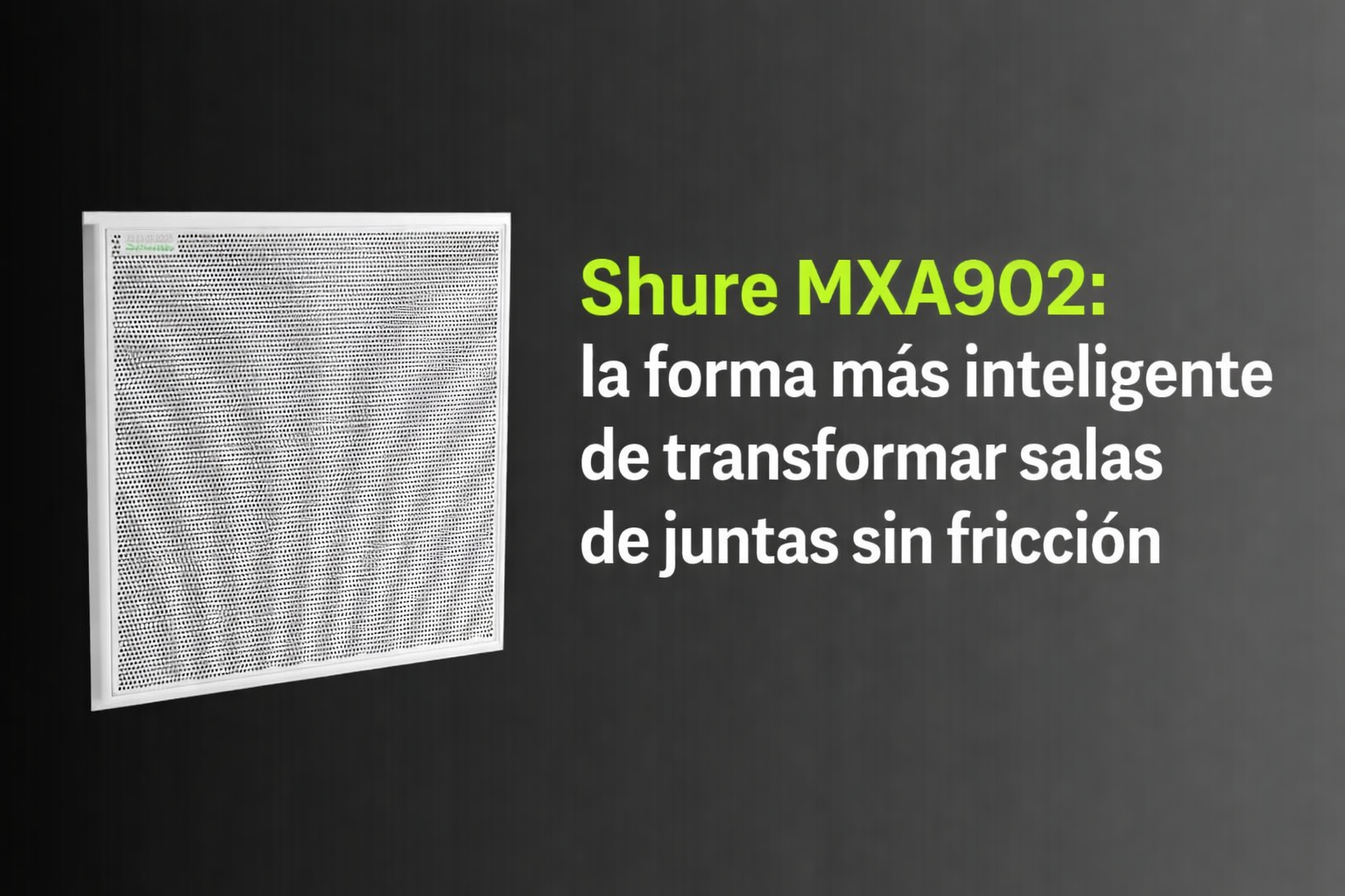 SHure MXA902