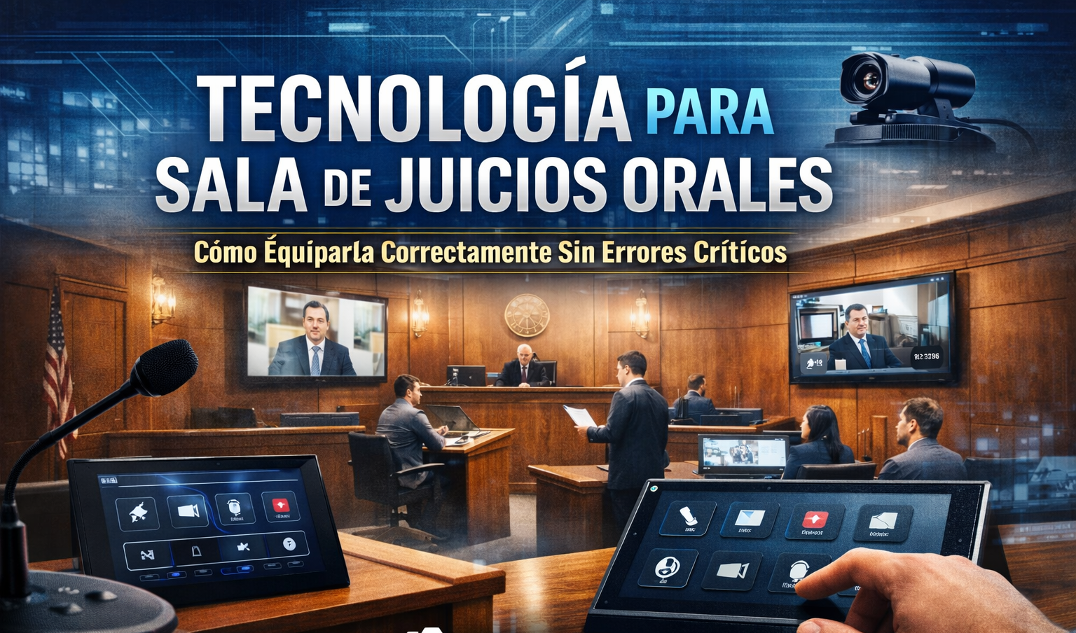 tecnologia para salas de jucios orales tecnología para una sala de juicios orales