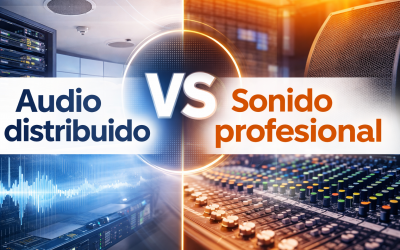 Audio distribuido vs sonido profesional | Grupo CMM