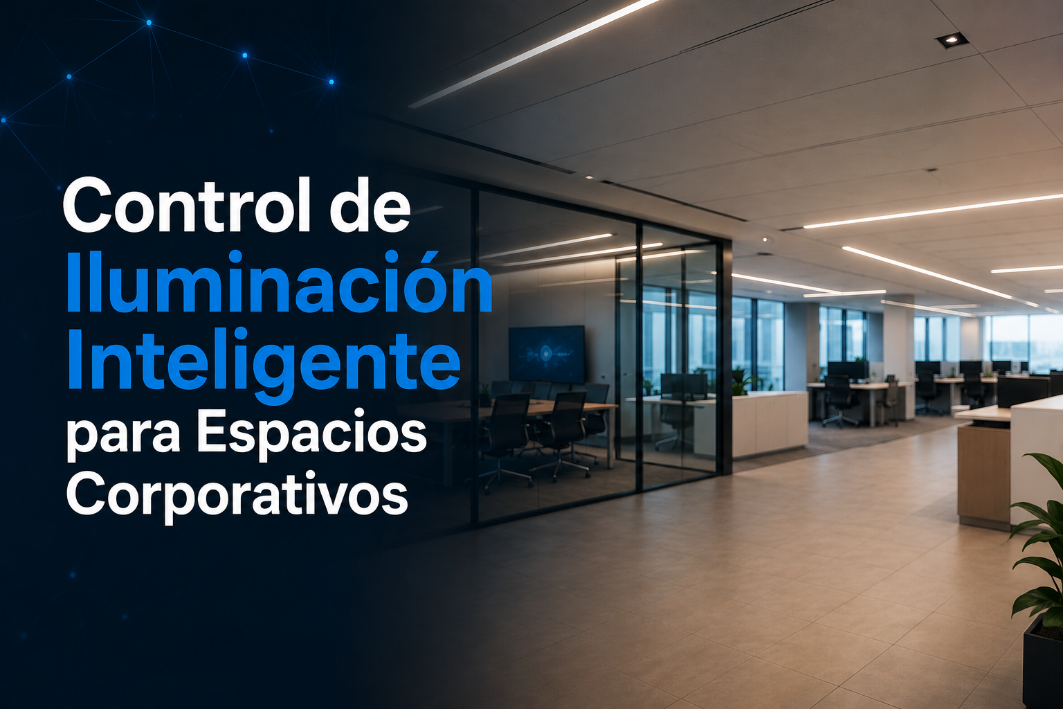 Control de Iluminación Inteligente para Espacios Corporativos: Qué es, Cómo Funciona y Beneficios para las Empresas