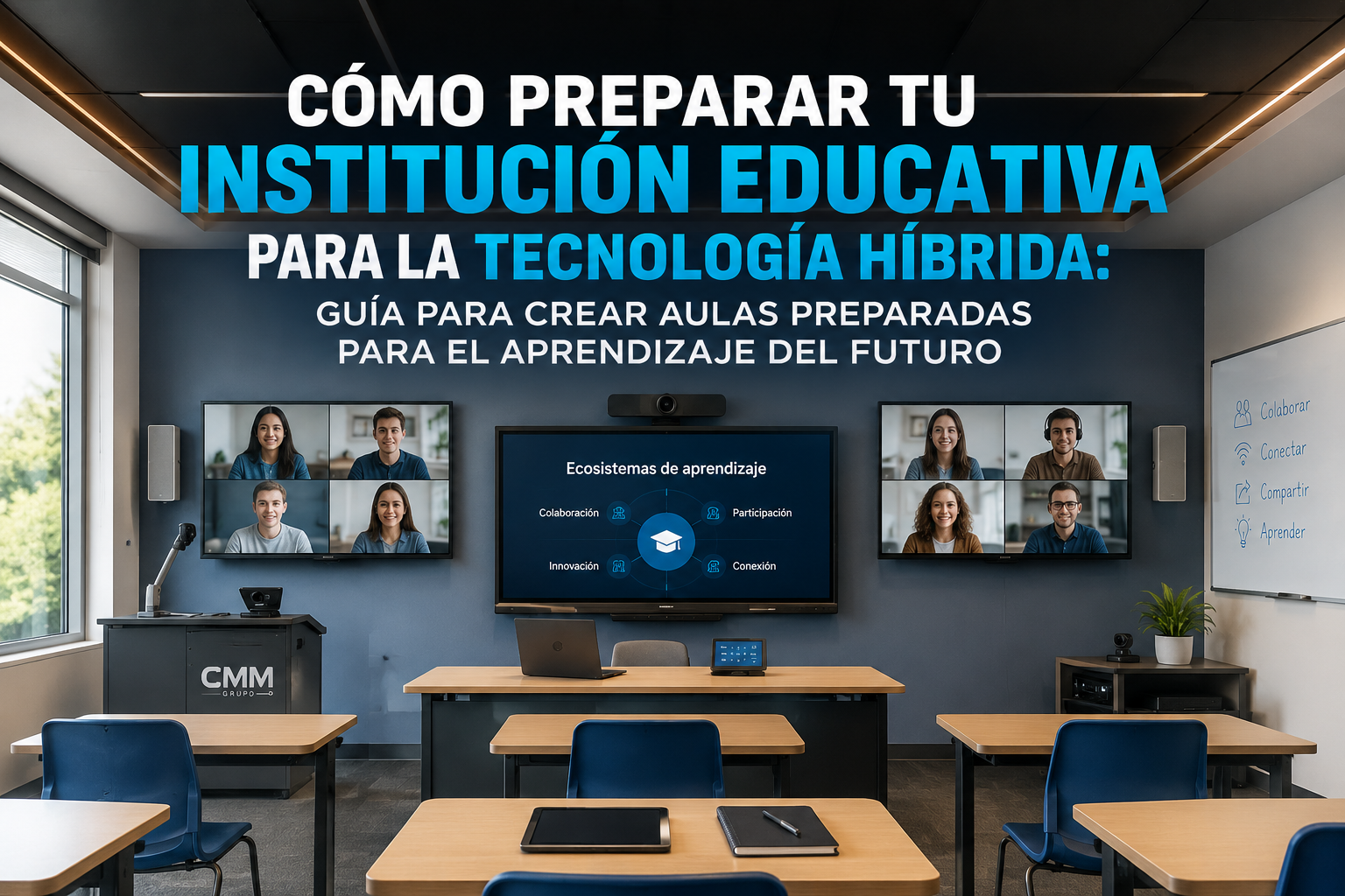 tecnología híbrida en instituciones educativas