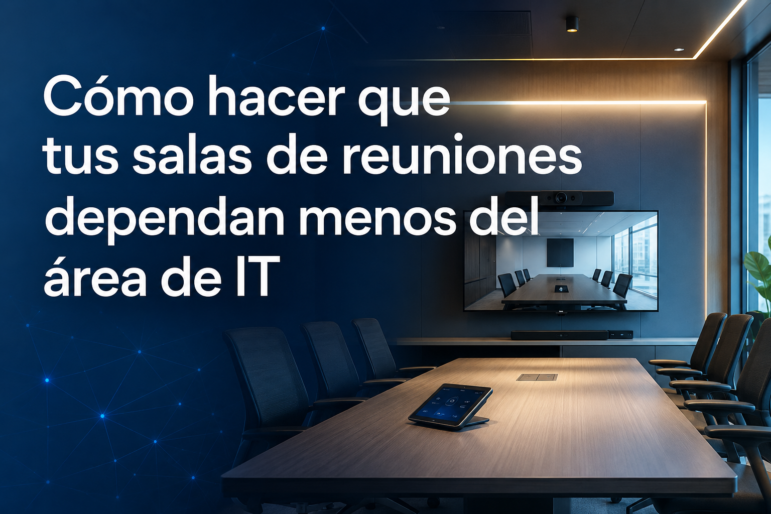 salas de reuniones dependan menos del área de IT salas de reuniones dependan menos del área de IT