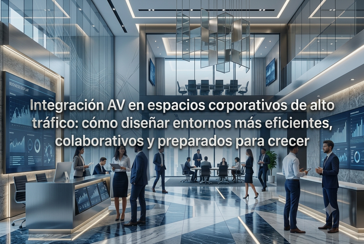 Integración AV en espacios corporativos Integración AV en espacios corporativos